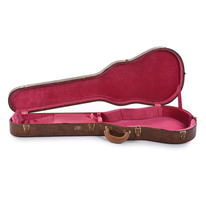 Lifton Historic "5-Latch" Hardshell Case Les Paul Aged Brown/Pink Accessories / Cases and Gig Bags / Guitar Cases