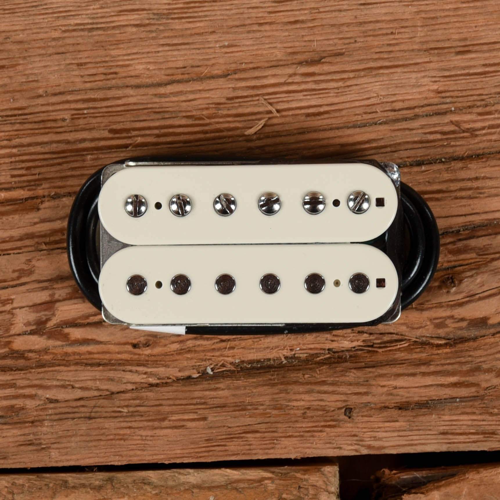 Lindy Fralin Humbucker Pure P.A.F. Bridge Pickup 8k 4-Conductor Bone White Parts / Guitar Pickups