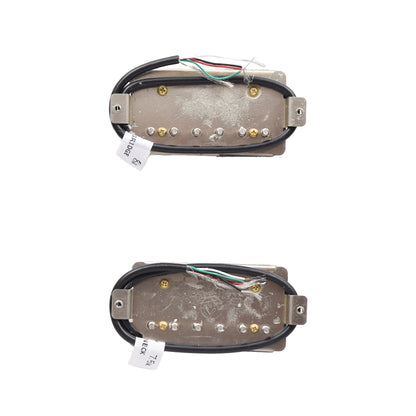 Lindy Fralin Humbucker Pure P.A.F. Stock Pickup Set Bone Vintage Zebra Parts / Guitar Pickups