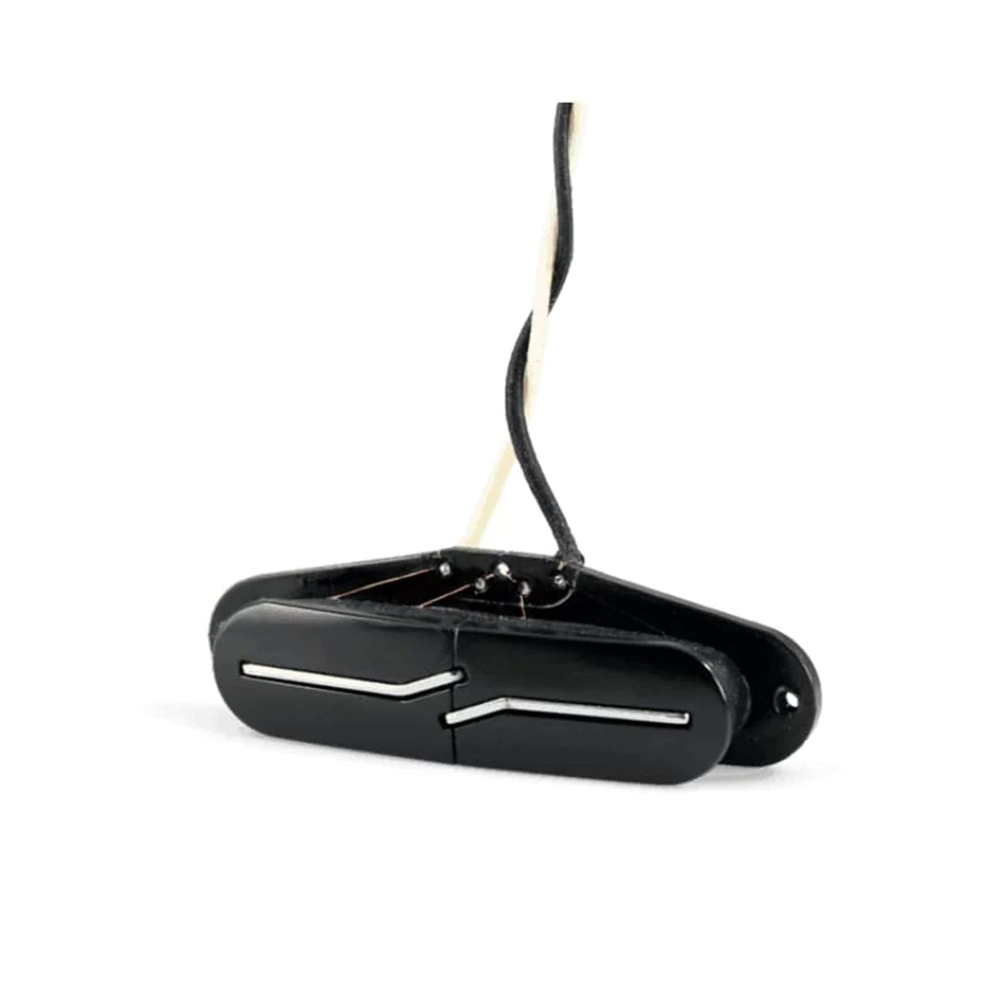 Lindy Fralin Split Blade for Mustang Bridge Pickup Black Blues Output Round (7.25" to 9" Radius) Parts / Guitar Pickups