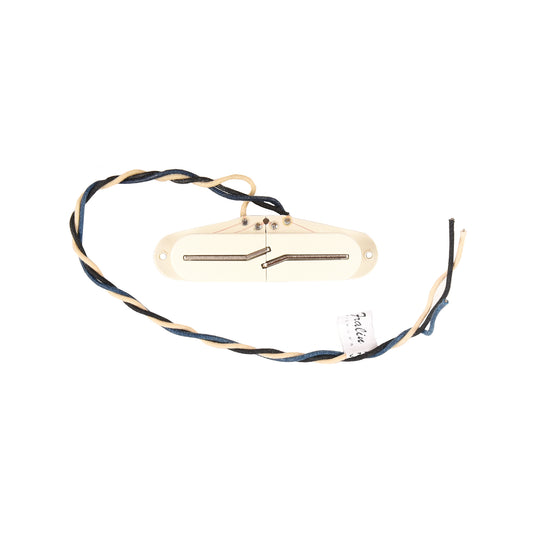 Lindy Fralin Split Blade for Mustang Neck Pickup Parchment Vintage Output Medium (9.5" to 11" Radius) Parts / Guitar Pickups