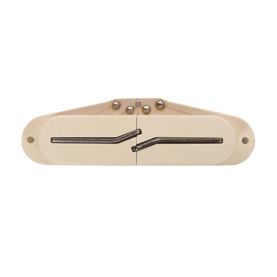 Lindy Fralin Split Blade Strat Neck Pickup Parchment Blues Output Medium (9.5
