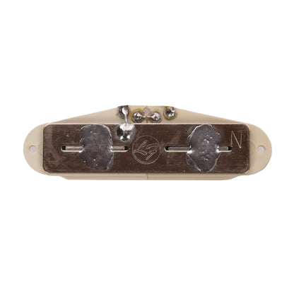 Lindy Fralin Split Blade Strat Neck Pickup Parchment Vintage Output Medium (9.5" to 11" Radius) Parts / Guitar Pickups