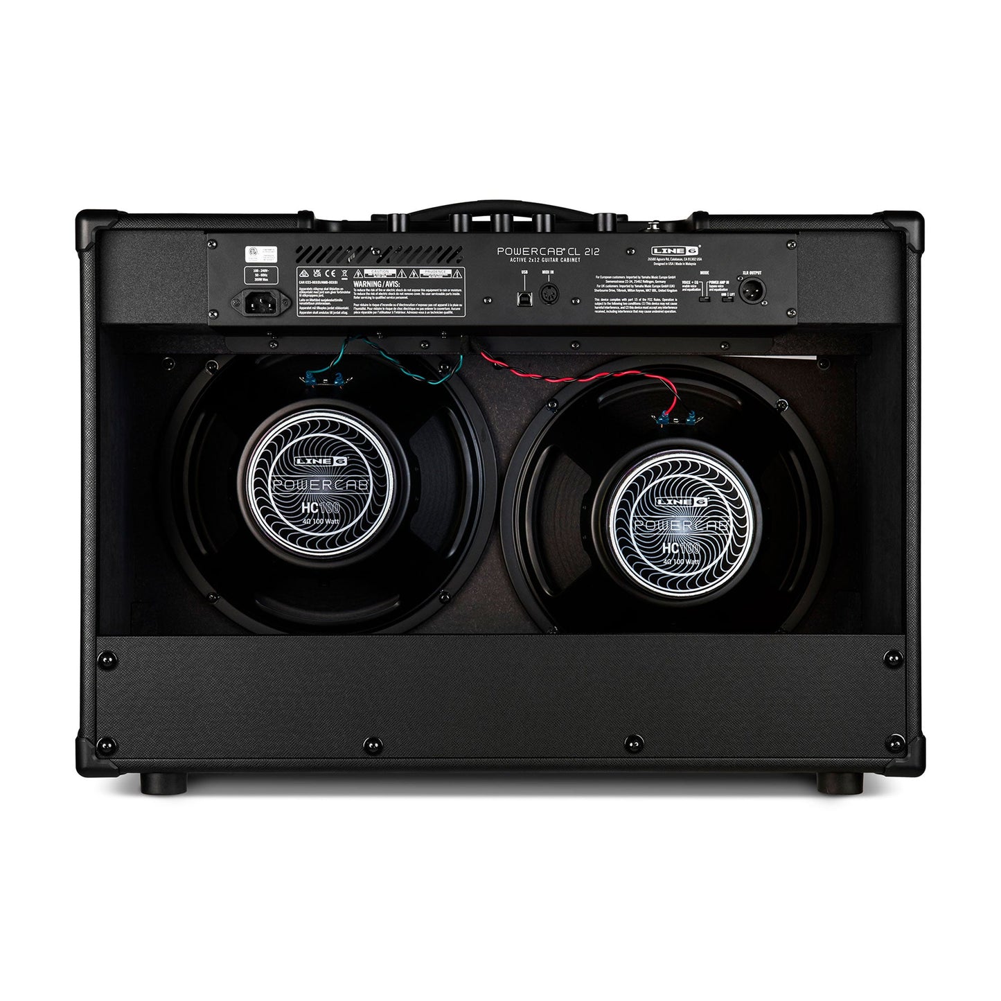 Line 6 PowerCab CL 212 200w 2x12 Multi-Voice Active Guitar Speaker System Amplifiers