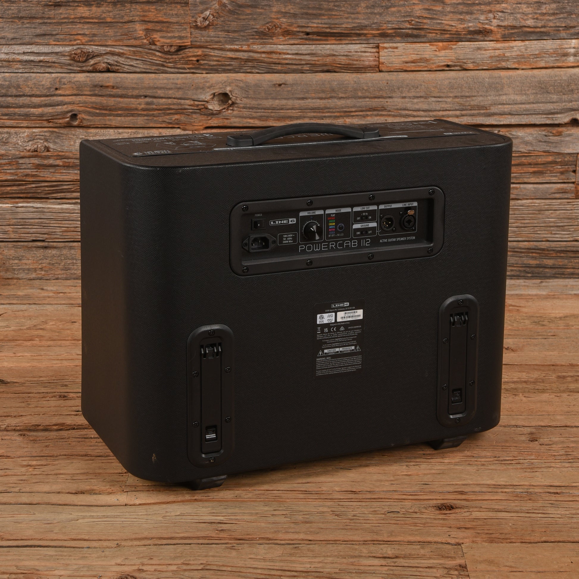 Line 6 Powercab 112 250-Watt 1x12" Active Guitar Speaker Cabinet Amps / Guitar Amps / Guitar Cabinets