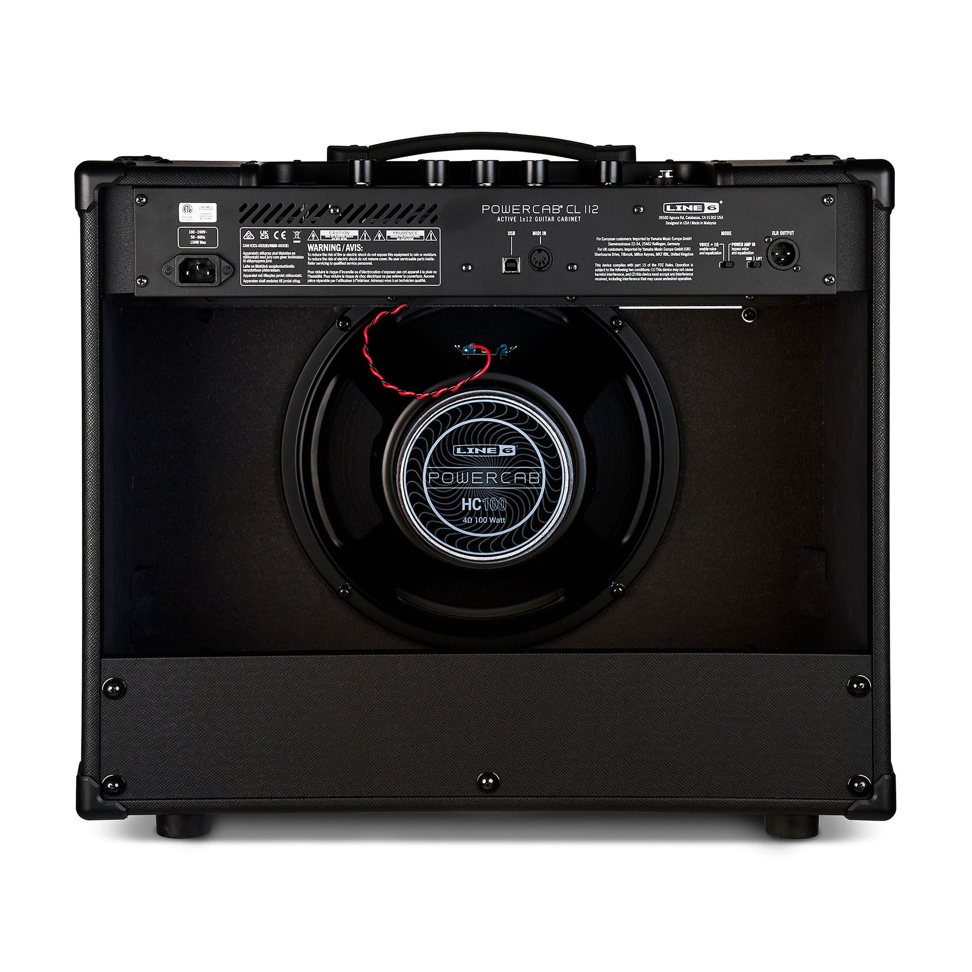 Line 6 PowerCab CL 112 100w 1x12 Multi-Voice Active Guitar Speaker System Amps / Guitar Amps / Guitar Cabinets