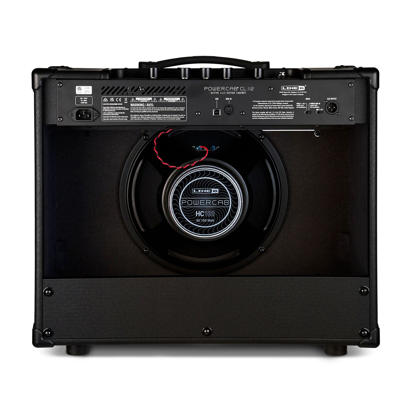 Line 6 PowerCab CL 112 100w 1x12 Multi-Voice Active Guitar Speaker System Amps / Guitar Amps / Guitar Cabinets