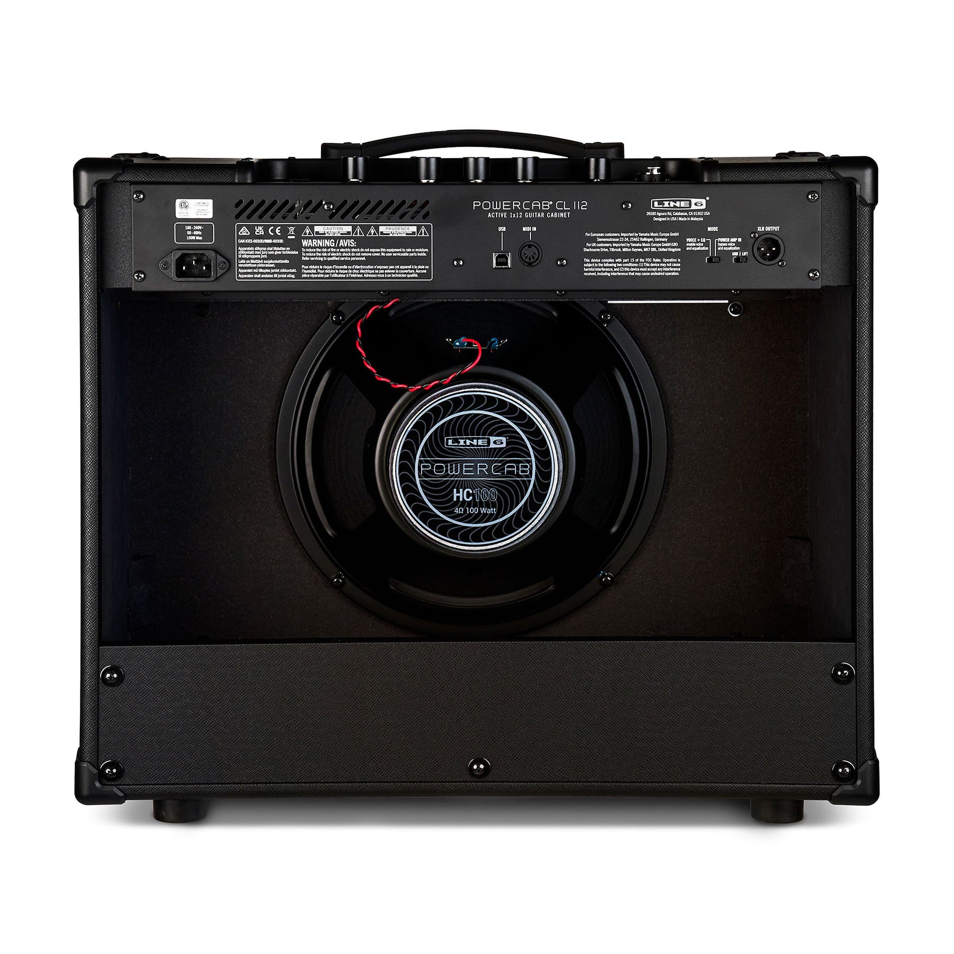 Line 6 PowerCab CL 112 100w 1x12 Multi-Voice Active Guitar Speaker System Amps / Guitar Amps / Guitar Cabinets