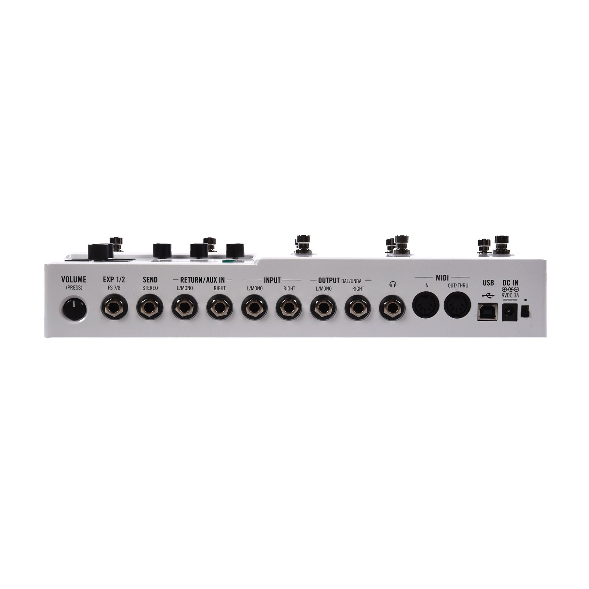 Line 6 HX Stomp XL Guitar Multi-Effects Floor Processor White Effects and Pedals / Cabinet Simulators