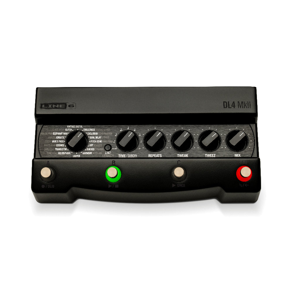 Line 6 DL4 MKII Delay Pedal Limited Edition Blackout Effects and Pedals / Delay