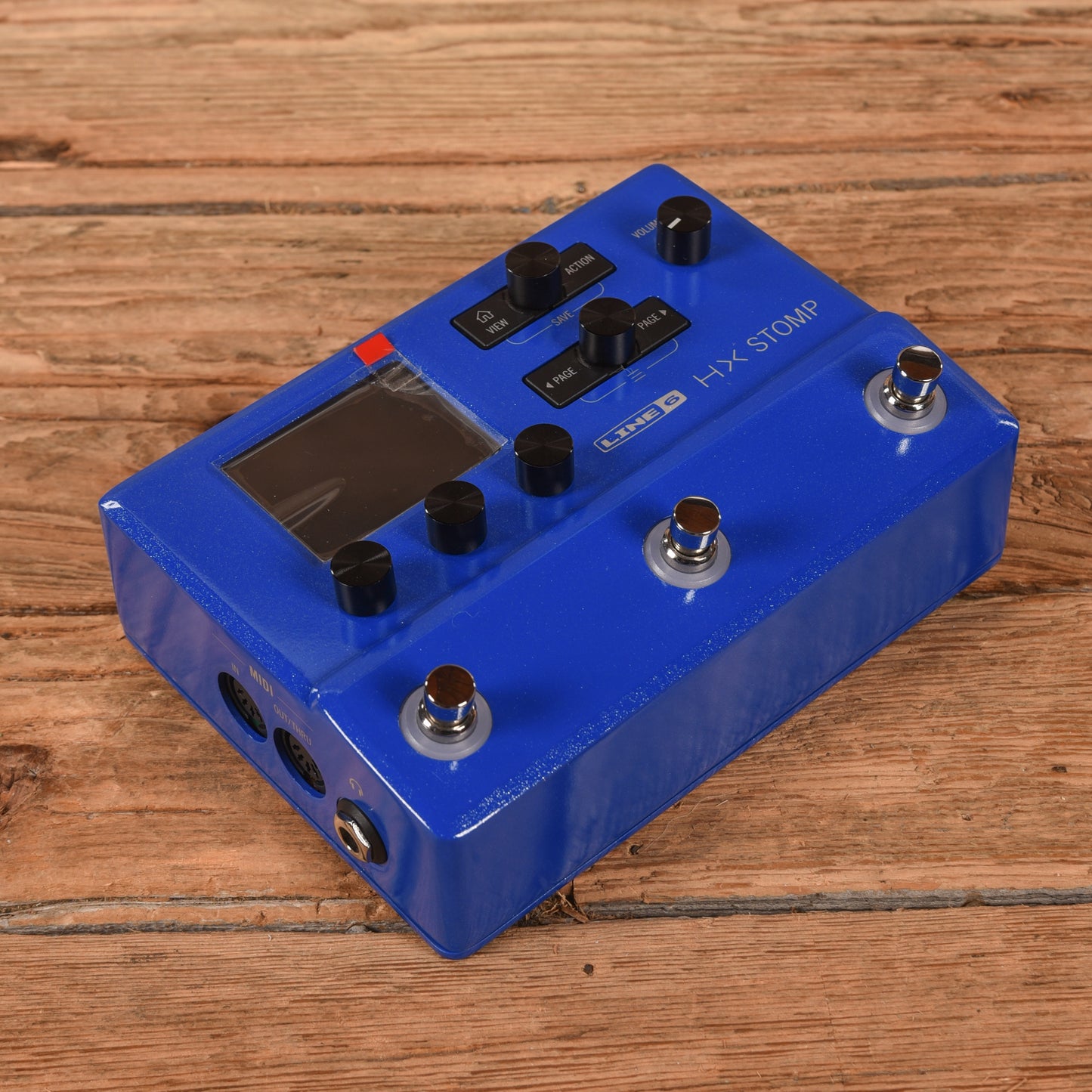 Line 6 HX Stomp Lightning Blue Effects and Pedals / Multi-Effect Unit
