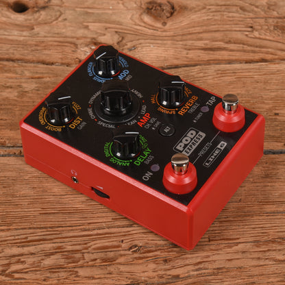 Line 6 Pod Express Effects and Pedals / Overdrive and Boost