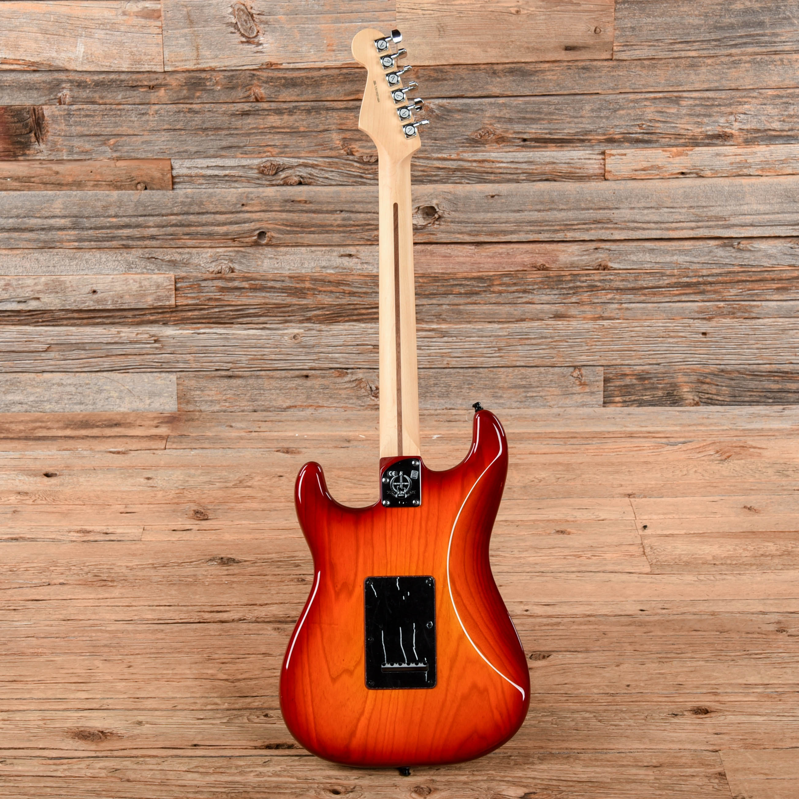 Fender American Professional Stratocaster Neck with American Deluxe Body Aged Cherry Burst 2019