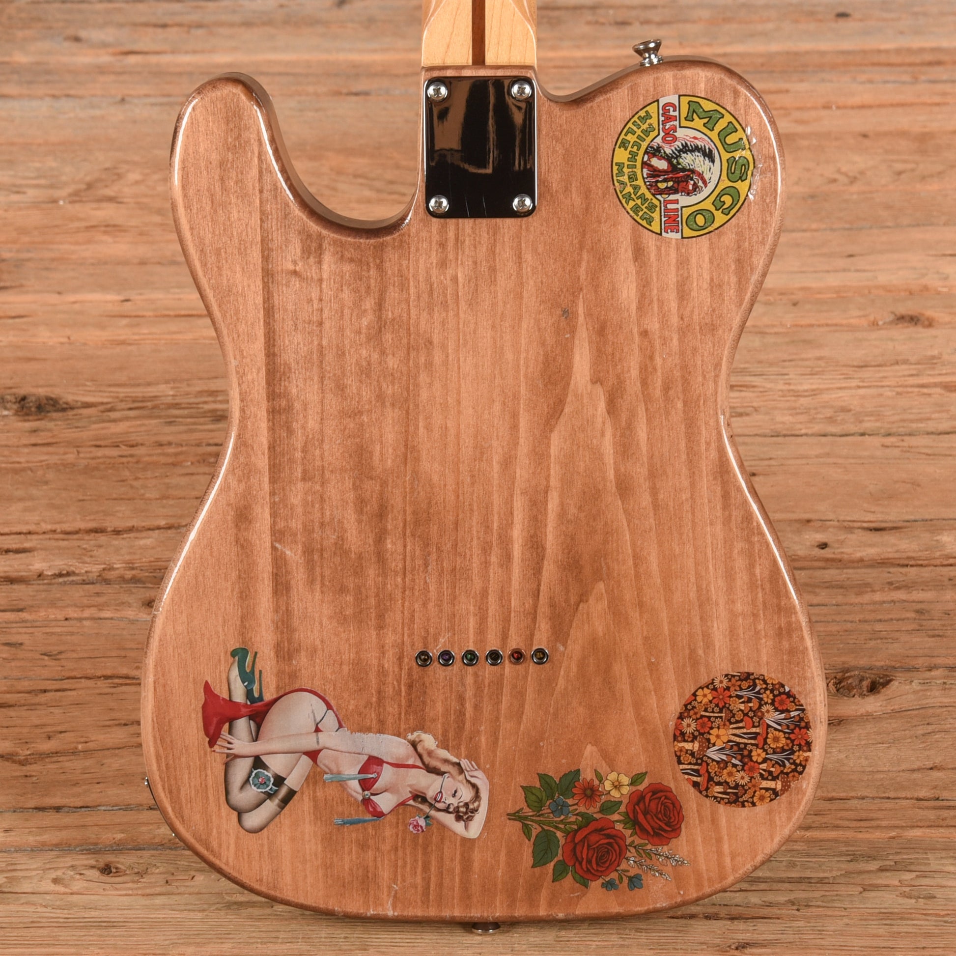Logan Custom "T" Parts-caster Walnut Electric Guitars