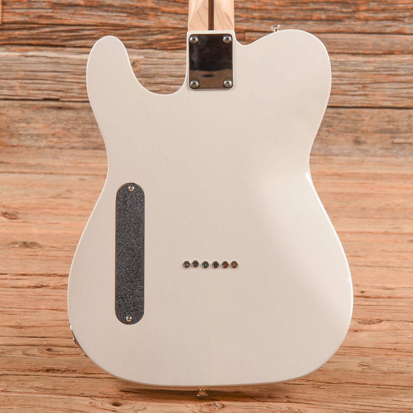 Logan Custom Custom T-Style White Electric Guitars / Solid Body