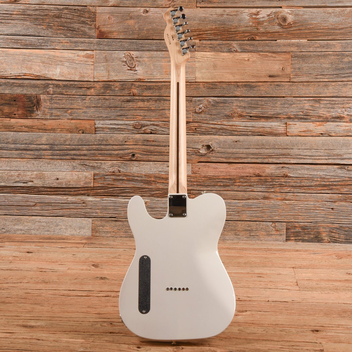 Logan Custom Custom T-Style White Electric Guitars / Solid Body