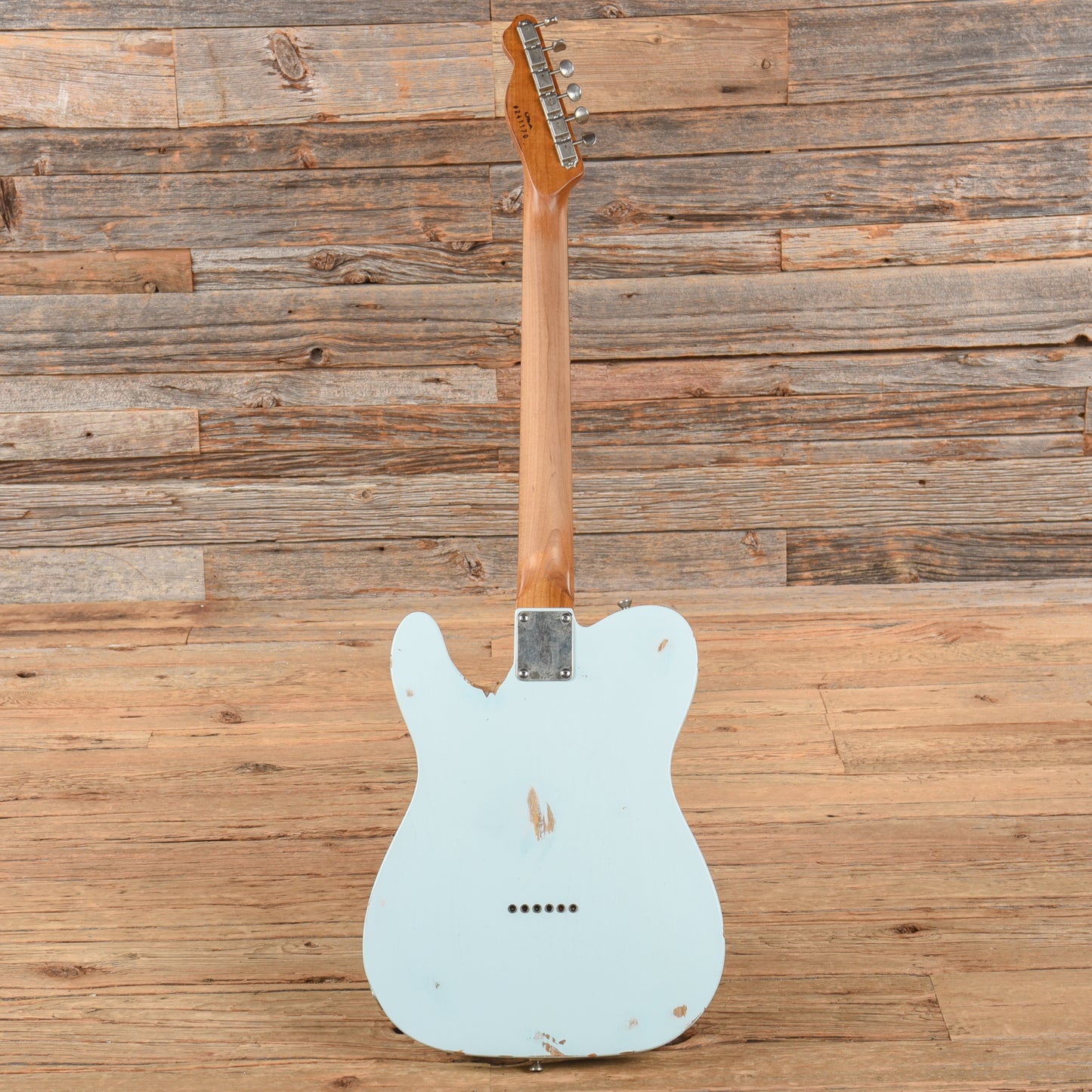 Logan Custom T-Style Sonic Blue Electric Guitars / Solid Body