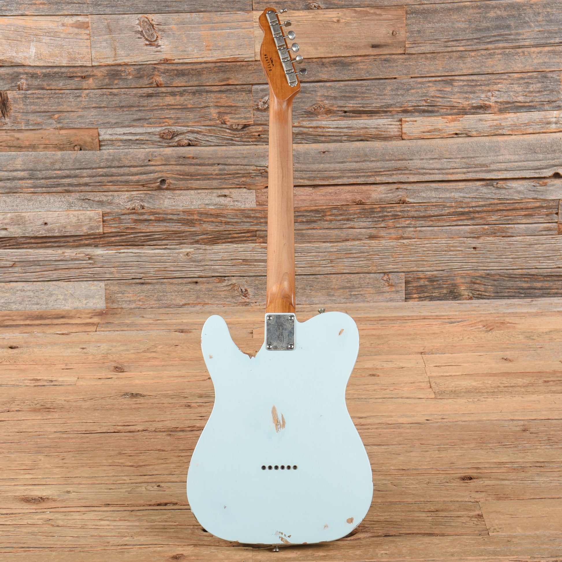 Logan Custom T-Style Sonic Blue Electric Guitars / Solid Body