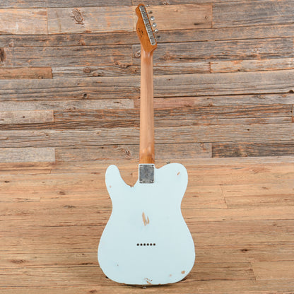 Logan Custom T-Style Sonic Blue Electric Guitars / Solid Body
