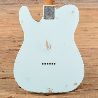 Logan Custom T-Style Sonic Blue Electric Guitars / Solid Body