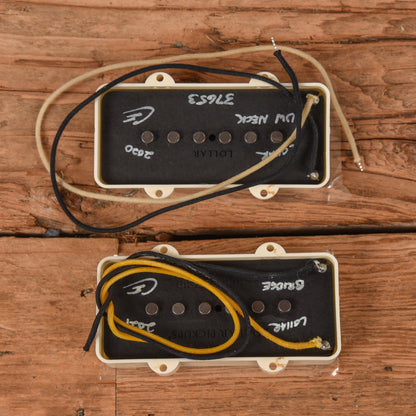 Lollar Jazzmaster Underwound Neck/Black Bobbin Bridge Pickup Set Parts / Guitar Pickups