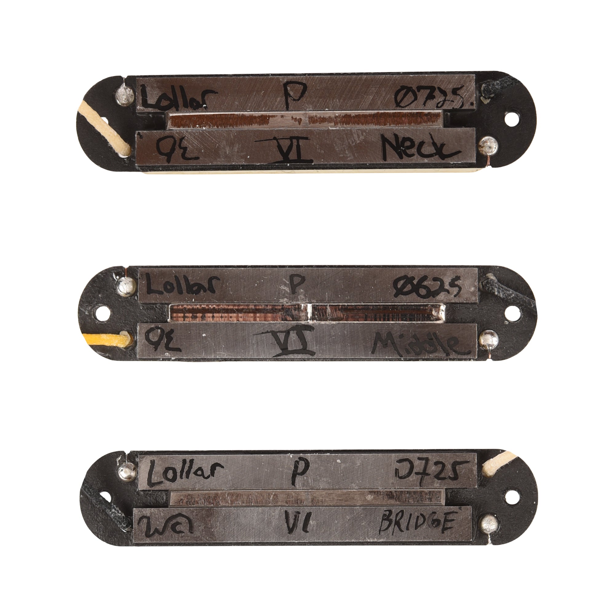 Lollar sB Bass VI Set Parchment Parts / Guitar Pickups