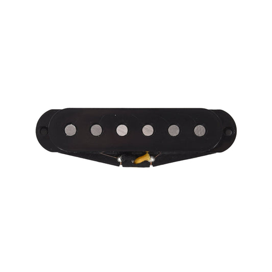 Lollar Sixty-Four Strat Flat Pole Middle Pickup Black Parts / Guitar Pickups