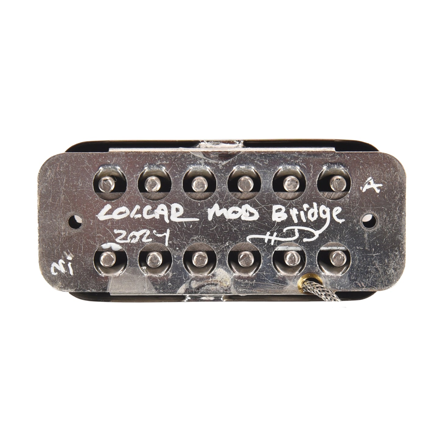 Lollar Lollartron Traditional Mod Bridge Pickup Nickel w/Mount Option A Pickups & Preamps