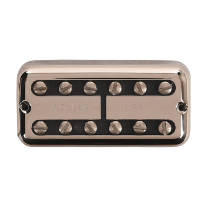 Lollar Lollartron Traditional Mod Bridge Pickup Nickel w/Mount Option B Pickups & Preamps