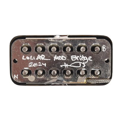 Lollar Lollartron Traditional Mod Bridge Pickup Nickel w/Mount Option B Pickups & Preamps