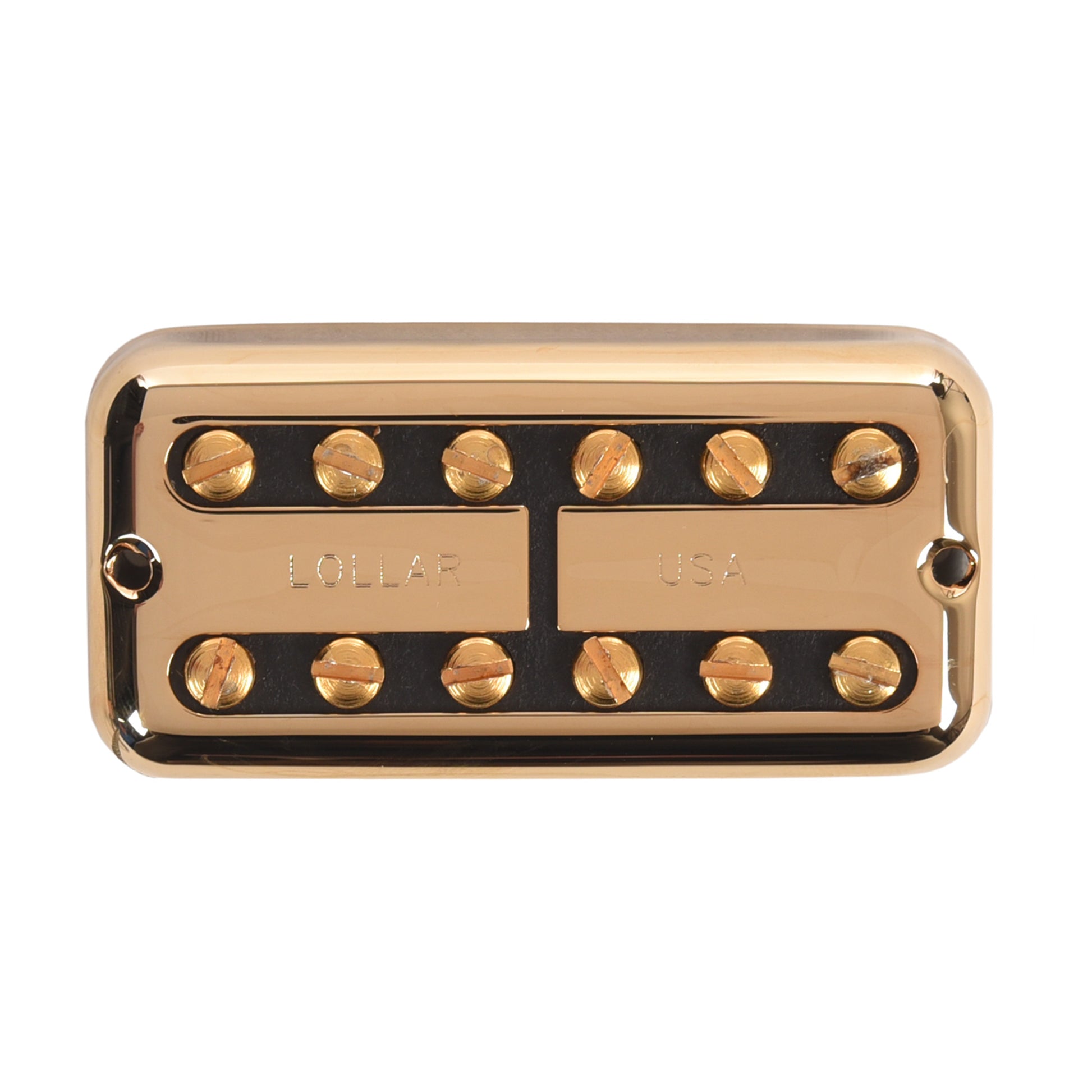 Lollar Lollartron Traditional Mod Neck Pickup Gold w/Mount Option A Pickups & Preamps