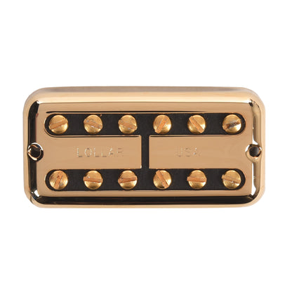 Lollar Lollartron Traditional Mod Neck Pickup Gold w/Mount Option A Pickups & Preamps