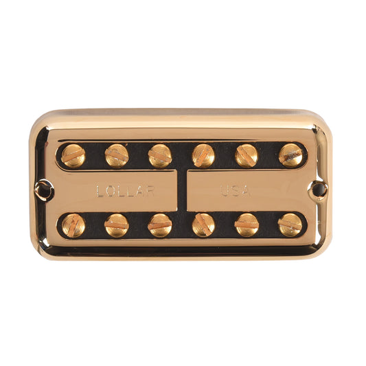 Lollar Lollartron Traditional Mod Neck Pickup Gold w/Mount Option A Pickups & Preamps