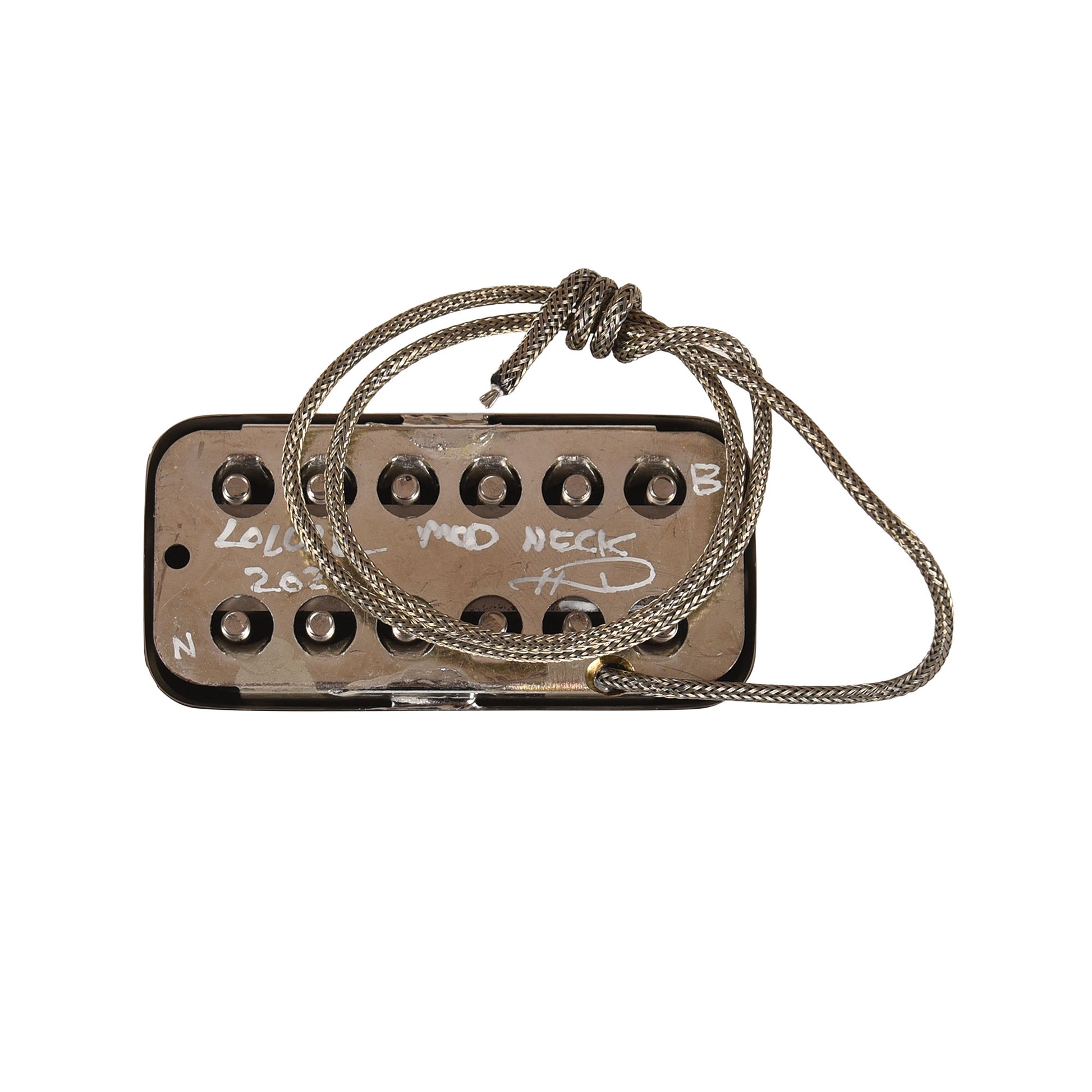 Lollar Lollartron Traditional Mod Neck Pickup Nickel w/Mount Option B Pickups & Preamps