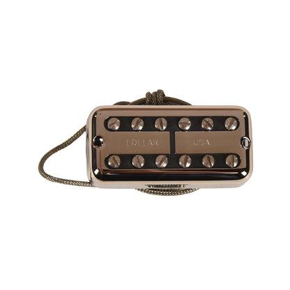 Lollar Lollartron Traditional Mod Neck Pickup Nickel w/Mount Option B Pickups & Preamps