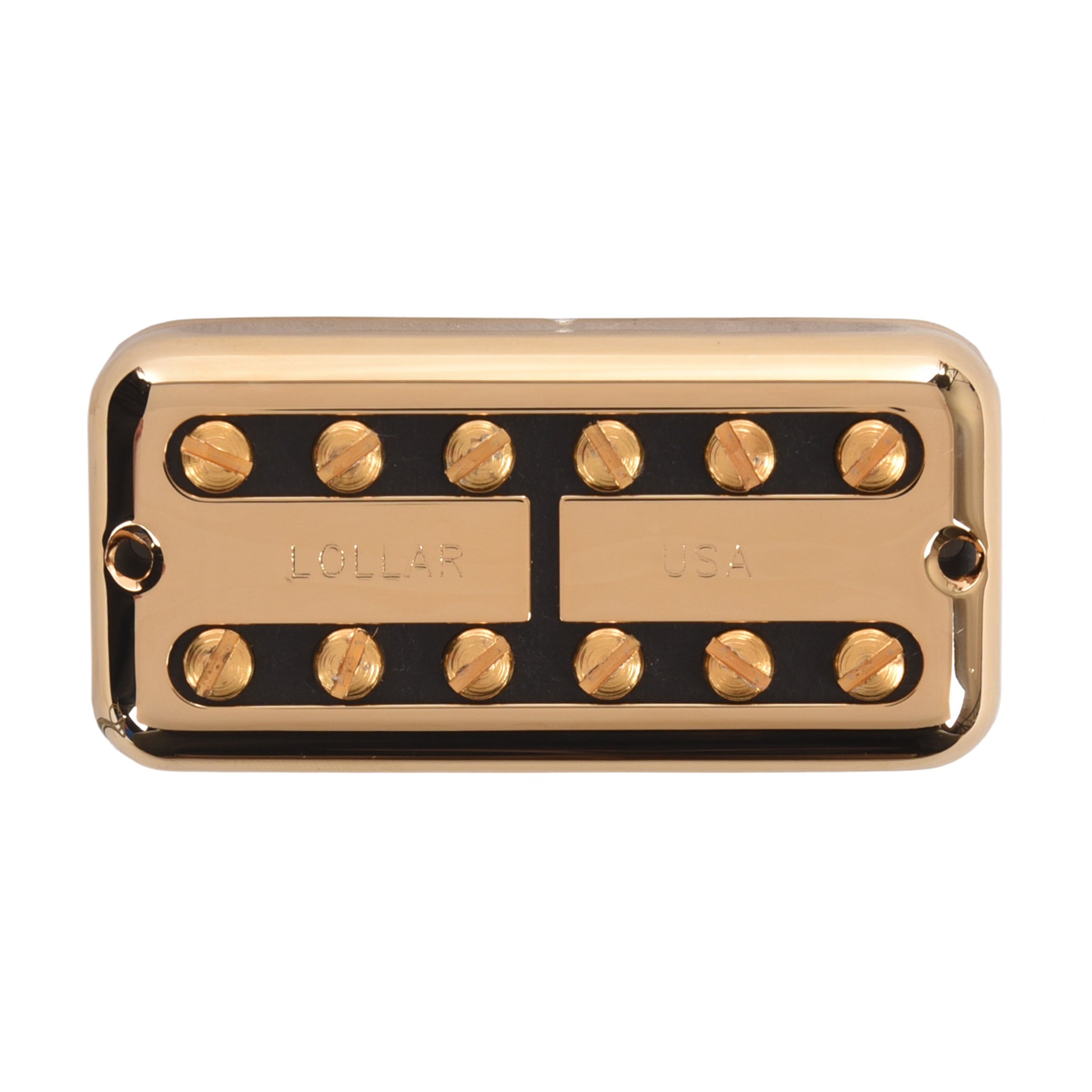Lollar Lollartron Traditional Vintage Bridge Pickup Gold w/Mount Option A Pickups & Preamps