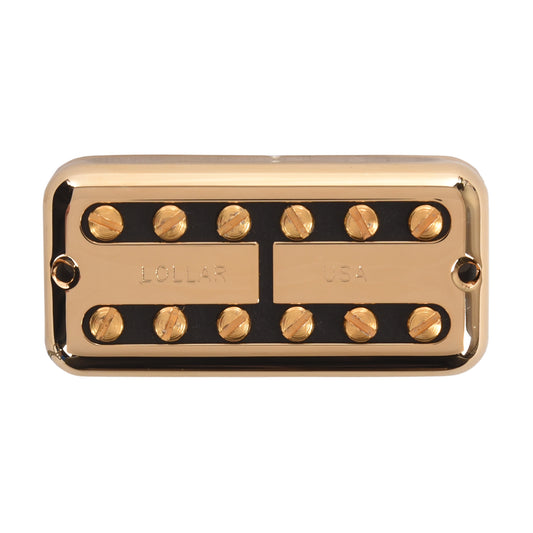 Lollar Lollartron Traditional Vintage Bridge Pickup Gold w/Mount Option A Pickups & Preamps