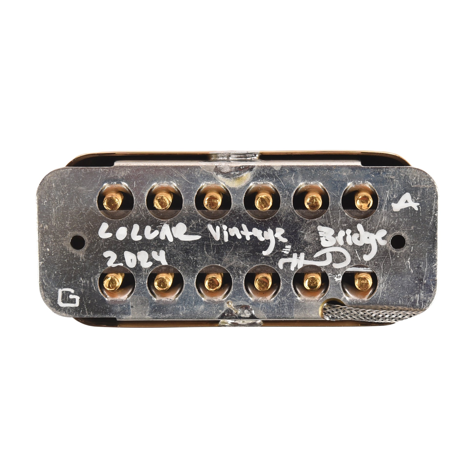 Lollar Lollartron Traditional Vintage Bridge Pickup Gold w/Mount Option A Pickups & Preamps