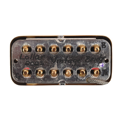Lollar Lollartron Traditional Vintage Bridge Pickup Gold w/Mount Option B Pickups & Preamps