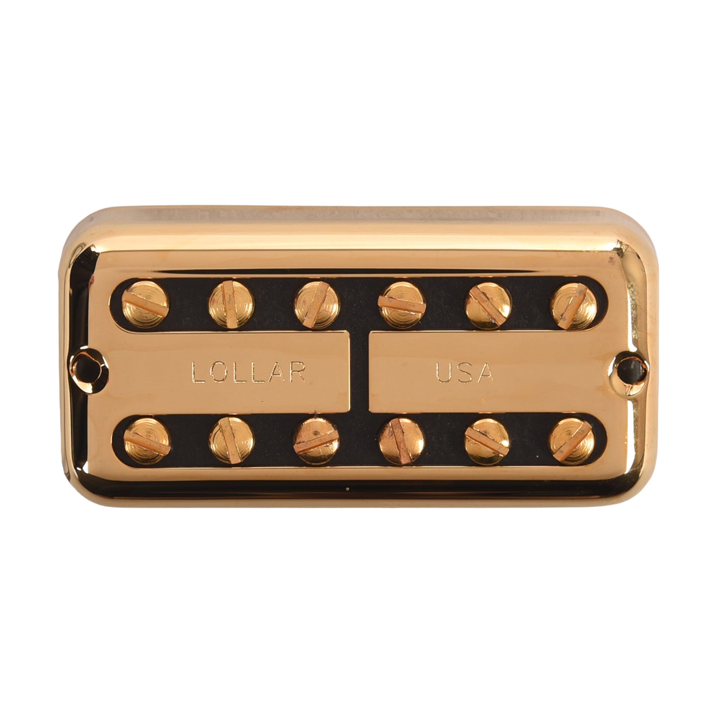 Lollar Lollartron Traditional Vintage Bridge Pickup Gold w/Mount Option B Pickups & Preamps