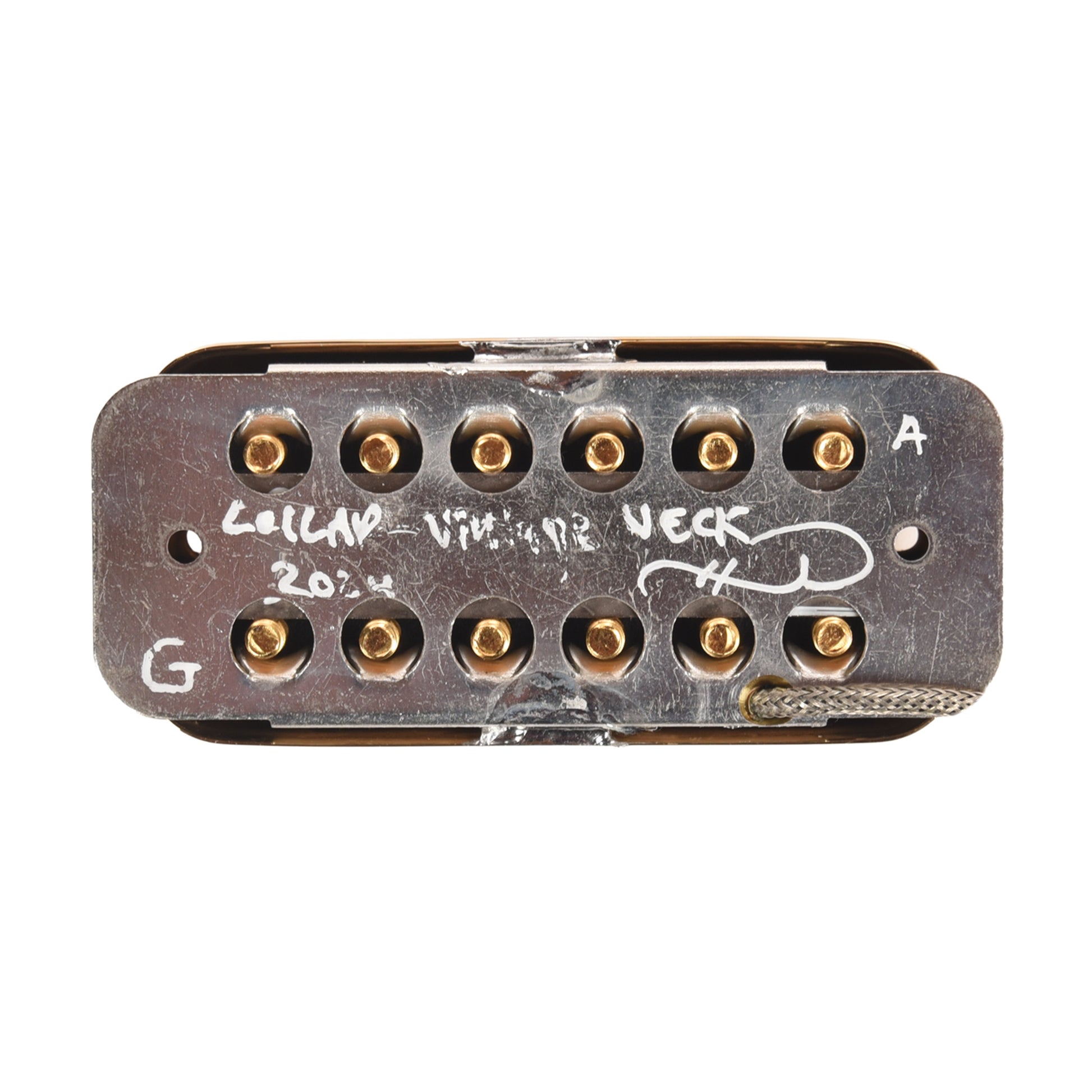 Lollar Lollartron Traditional Vintage Neck Pickup Gold w/Mount Option A Pickups & Preamps