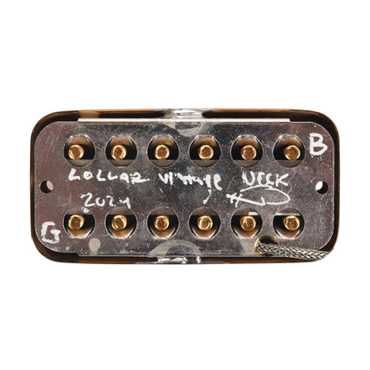 Lollar Lollartron Traditional Vintage Neck Pickup Gold w/Mount Option B Pickups & Preamps