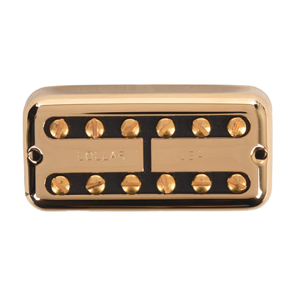 Lollar Lollartron Traditional Vintage Neck Pickup Gold w/Mount Option B Pickups & Preamps