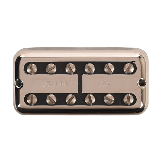 Lollar Lollartron Traditional Vintage Neck Pickup Nickel w/Mount Option A Pickups & Preamps