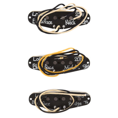 Lollar Sixty-Four Strat Staggered Pole Pickup Set Parchment Pickups & Preamps
