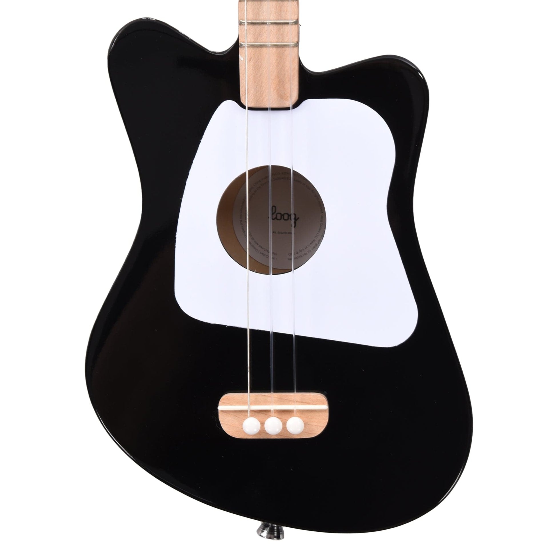 Loog Mini Acoustic Black Acoustic Guitars / Classical