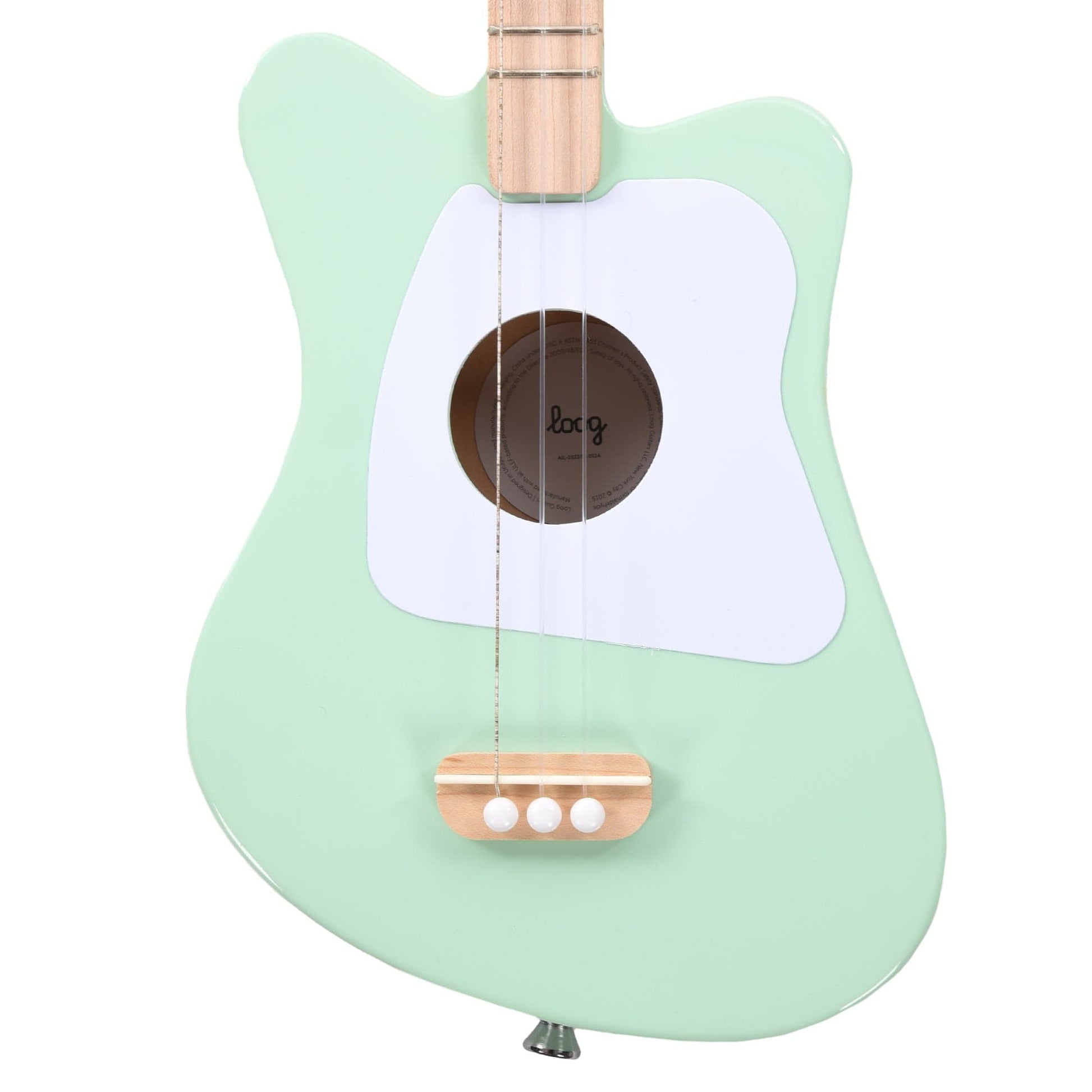 Loog Mini Acoustic Green Acoustic Guitars / Classical