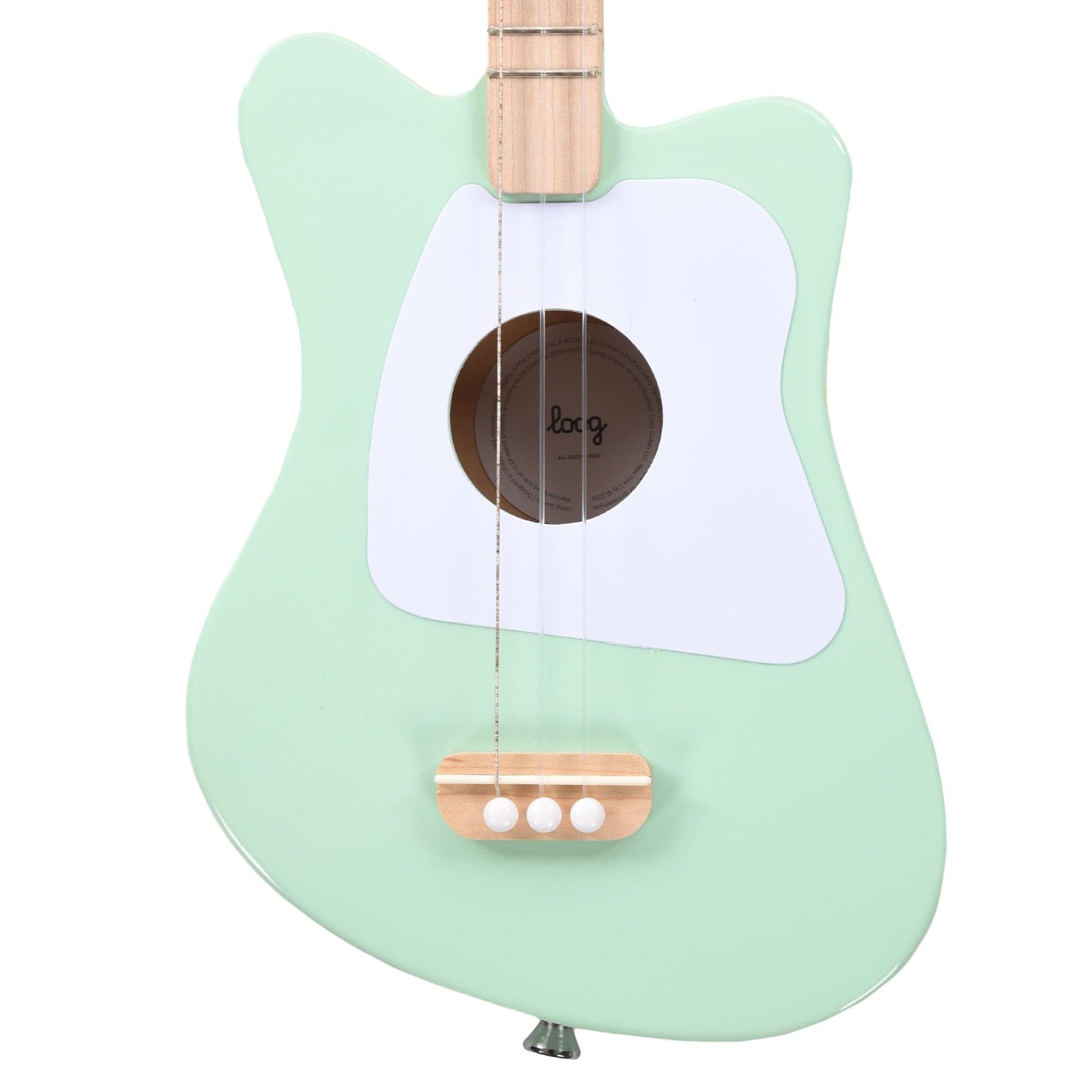 Loog Mini Acoustic Green Acoustic Guitars / Classical