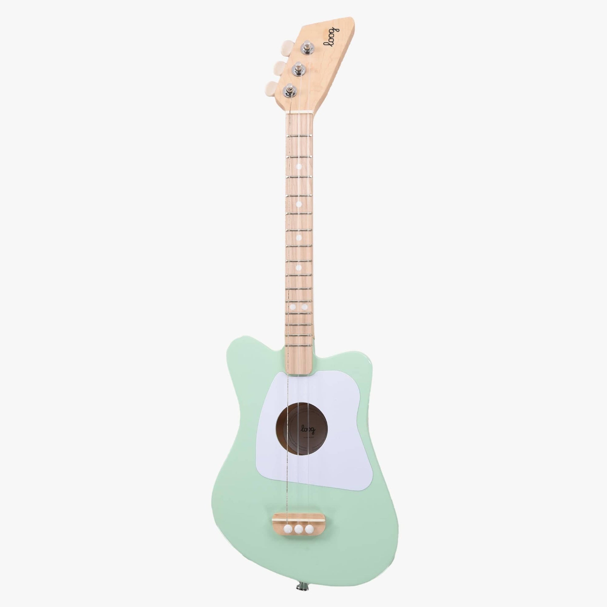 Loog Mini Acoustic Green Acoustic Guitars / Classical