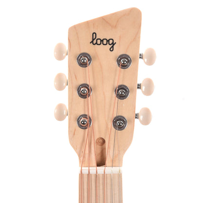 Loog Pro VI Acoustic Red Acoustic Guitars / Classical